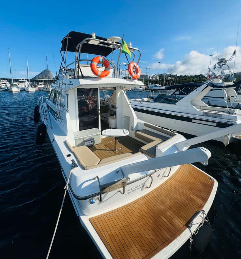 Private speedboat tour in Rio de Janeiro - The boat setup: what the two-floor layout and onboard gear actually mean