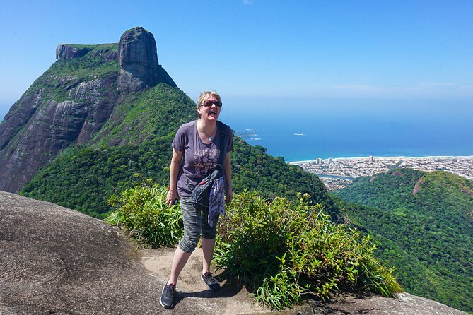 PRIVATE SUV Tour Tijuca Forest, hiking & waterfalls + photos - Pedra da Gávea: the seaside monolith and the face-like rock idea