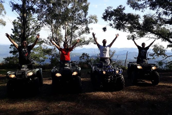 Quadricycle Tour to the Hills with Off Road 15km - 2 people - Entering the Serra Gaúcha on a quadricycle, not a bus