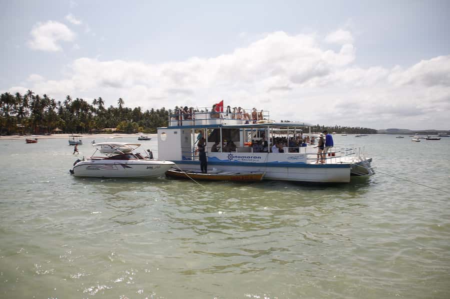 Recife: Carneiros Beach Day Tour - Natural clay pool bath: the skincare moment you will actually remember