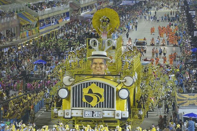 Rio Carnival Parade from a Prime Box - With Shuttle, Tour Guide, Food & Drink - Beauty center, customized shirts, and how you should dress
