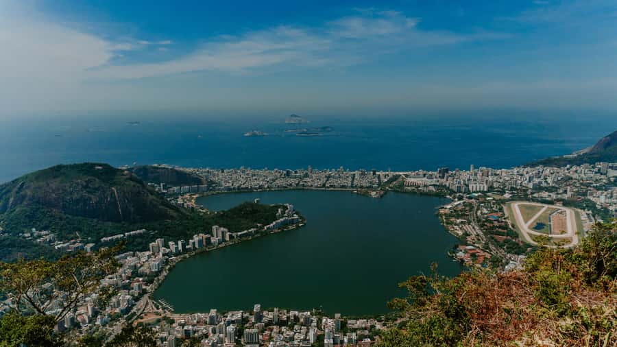 Rio: Christ the Redeemer & Sugarloaf Express Tour - First Stop: Riding Up to Christ the Redeemer on Corcovado