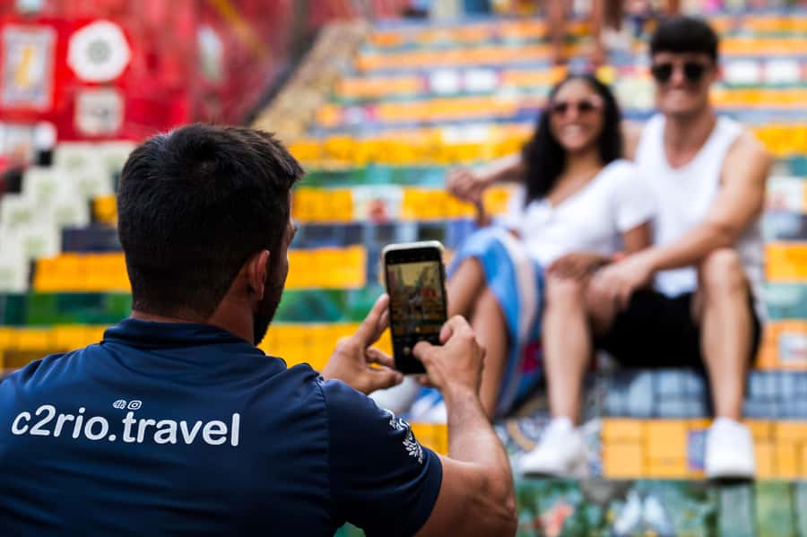 Rio: Christ the Redeemer, Sugarloaf, Selaron & BBQ Lunch - Selarón Steps, Jorge Seláron’s Tile-By-Tile Story