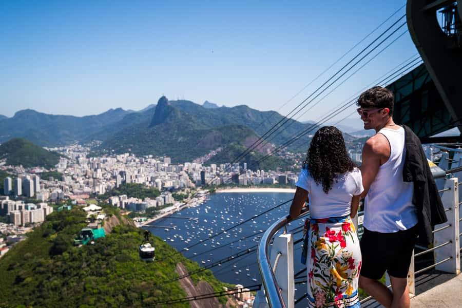 Rio: Christ the Redeemer, Sugarloaf, Selaron & BBQ Lunch - BBQ Lunch at a Brazilian Steakhouse, Rodízio for Real Meat Lovers