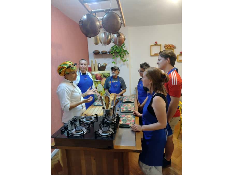 Rio de Janeiro: Brazilian Cooking Class in Rio de Janeiro - Side dishes that make the plate: farofa and flavored rice you can repeat later