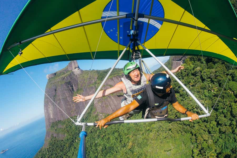 Rio de Janeiro: Hang Gliding Tandem Flight - Tijuca National Park ramp at 520 meters: what happens before you leap