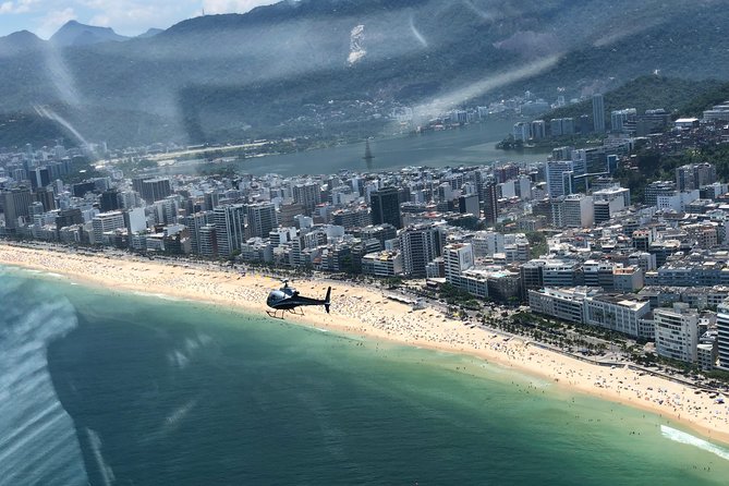 Rio de Janeiro Helicopter Tour - Christ the Redeemer - Stop 2, Botanical Garden area, Parque Lage trails, and the rainforest edge