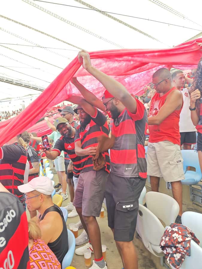 Rio de Janeiro: Maracanã Stadium Match Ticket with Drink - Praça Varnhagem meeting point and getting in without drama