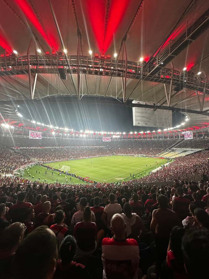 Rio de Janeiro: Maracanã Stadium Match Ticket with Drink - Game time atmosphere for 90 minutes: Flamengo or Fluminense up close