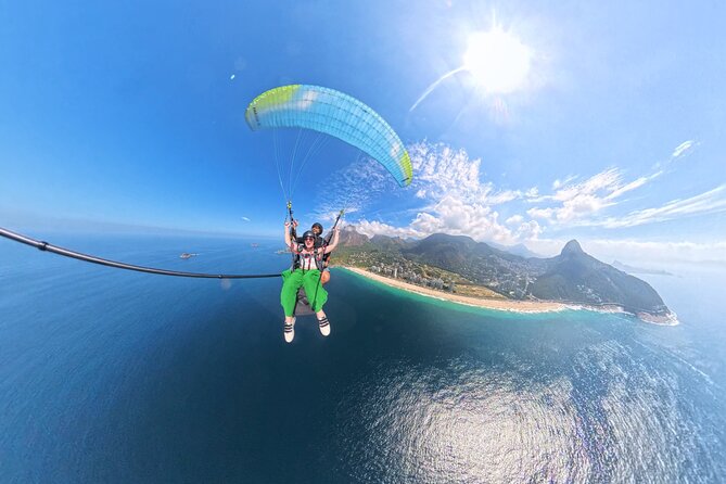 Rio de janeiro : Paragliding Tandem Flights over Rio - Included Comforts at the Club: Changing Rooms, Showers, and Wi-Fi