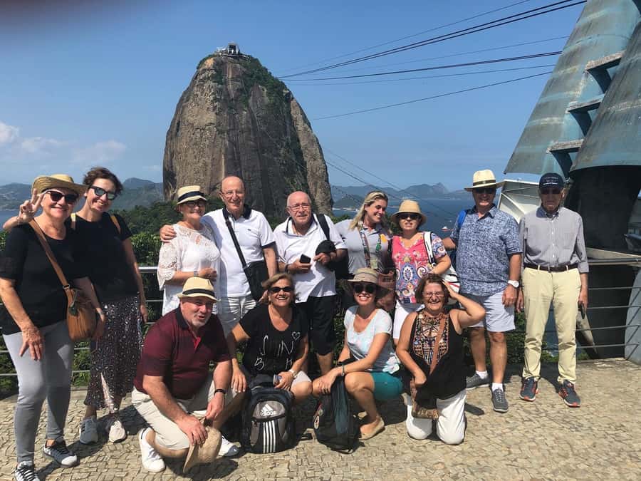 Rio de Janeiro: Rio's Icons Guided Tour with Tickets & Lunch - Historical Center panorama: the context stop between viewpoints