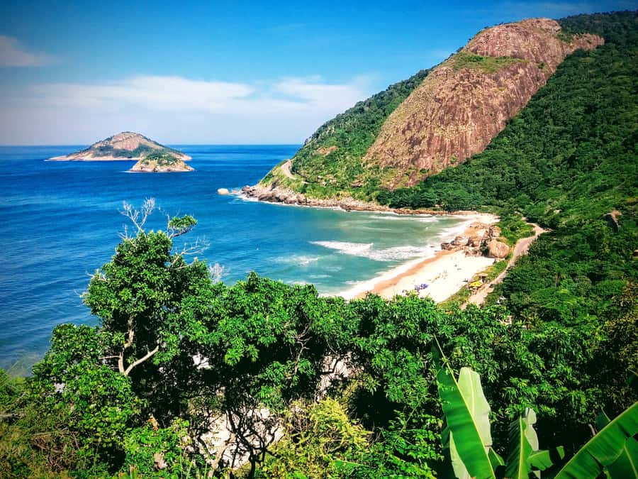 Rio de Janeiro Secluded Beaches: Hike+Swim Prainha & Grumari - Driving the west coastline, with stops that set up the day