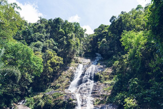 Rio de Janeiro Tijuca Rainforest Hike with Waterfalls and Caves - Cascata da Baronesa: Cooling Off in the Forest