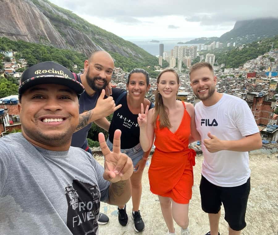 Rio Favela Tour - Entering Rocinha with Alex, a Guide Who Knows People