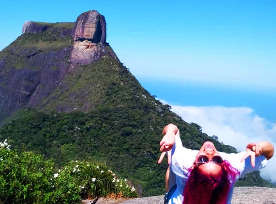 Rio: Pedra Bonita 4-Hour Hike with Free Flight Ramp Visit - Summit Time on Pedra Bonita: Views Toward Gávea Rock and the Beaches
