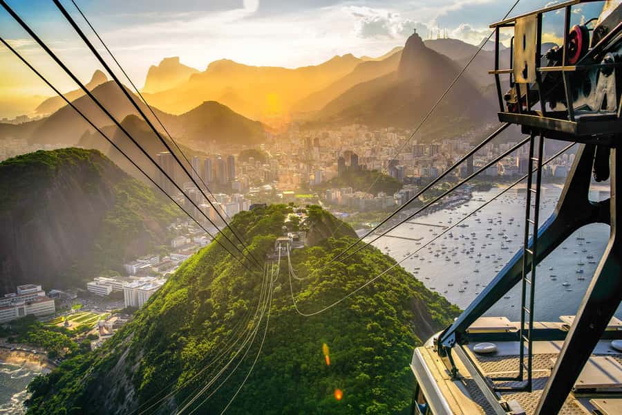 Rio: Sugarloaf Cable Car and Corcovado Train Tickets - Christ the Redeemer by Electric Cog Train Through Tijuca National Park