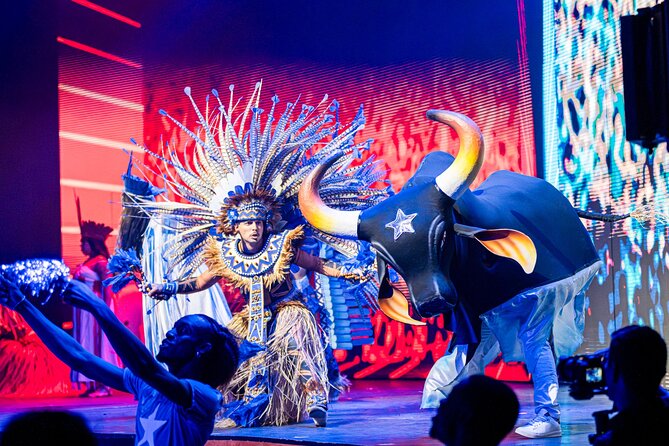 Roxy Show - Brazilian Rhythms with optional Barbecue Dinner - What the show delivers: music, folklore, acrobatics, and audience energy