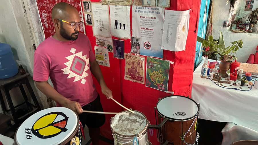 Salvador: 3-Hour Percussion Class - Logistics that matter: pickup, language, food, and accessibility