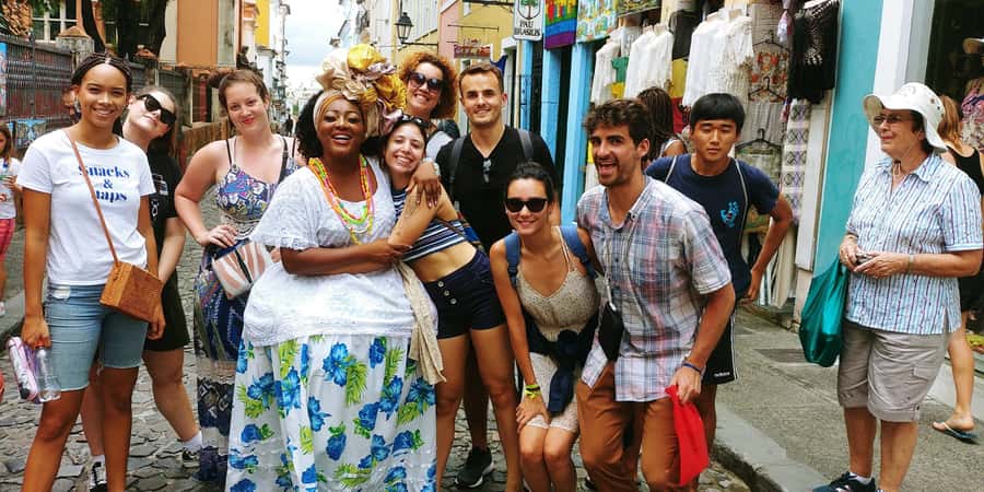 Salvador de Bahia African Culture Tour - Starting at the Cathedral Basilica, then walking into the stories