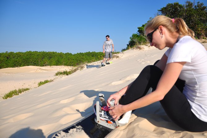 Sandboard Experience by Adrenailha - Sandboarding Like a Local: Mozambique Dunes Near Rio Vermelho State Park