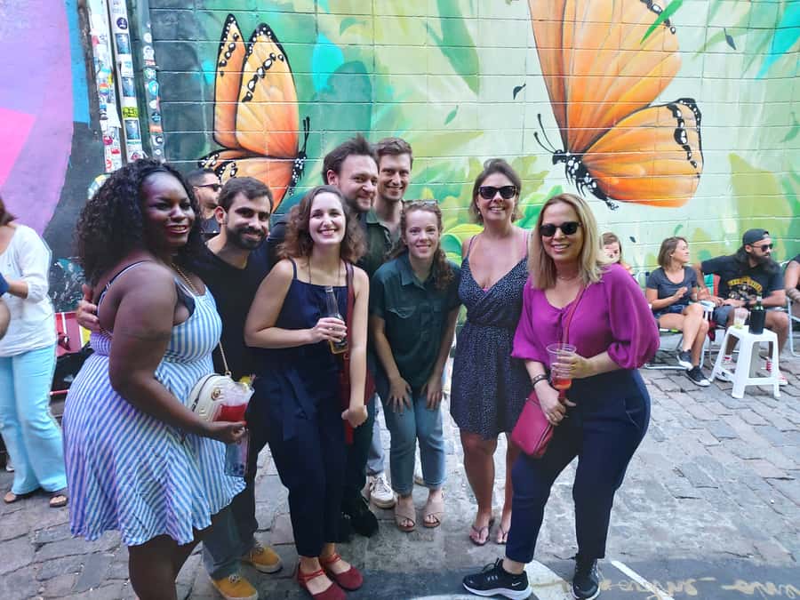 São Paulo: Bar and Street Art Crawl with Local Guide - Your first bar stop: settling in with locals, not tourist traps