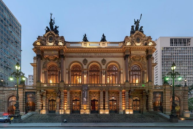 São Paulo Private City Tour - Municipal Theatre and Estação da Luz: culture and the rail that fed an empire