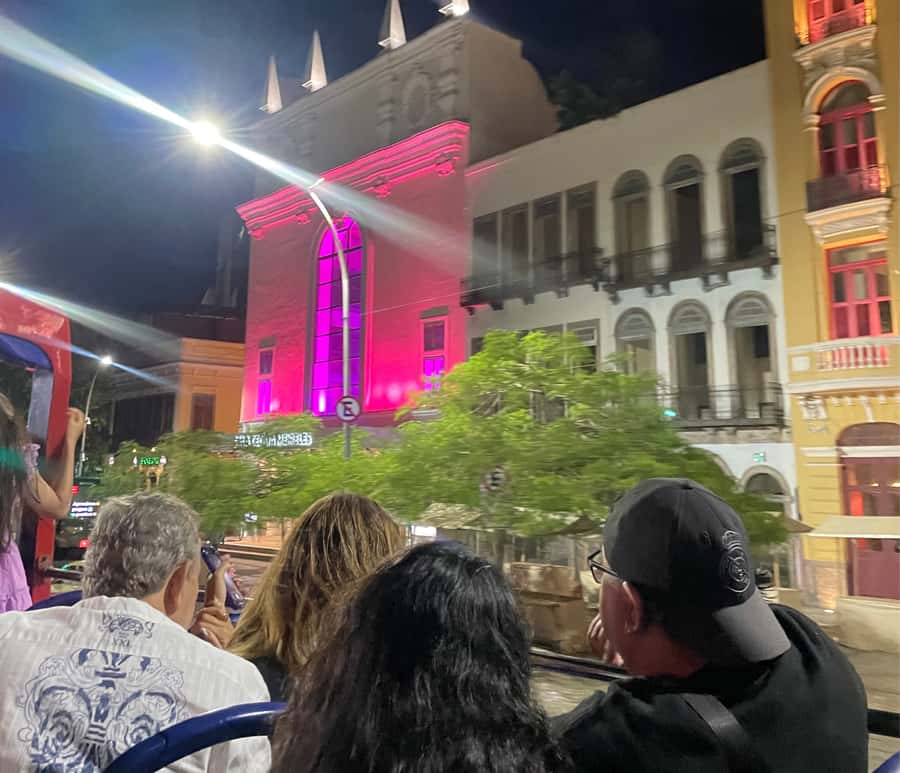 Skyline Night Tour Rio de Janeiro - Panoramic City Tour Rio Samba Bus - On-board bar and what costs extra
