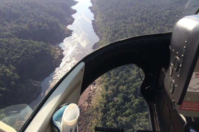 Soar above the Wonder: Helicopter Flight over Iguassu Falls - What you see up there: Brazilian rainforest to Devil’s Throat