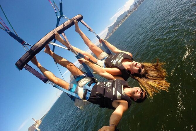 Speedboat Tour with Parasailing in Rio de Janeiro - Speedboat to the flight deck: what the 10 to 12 minutes feels like