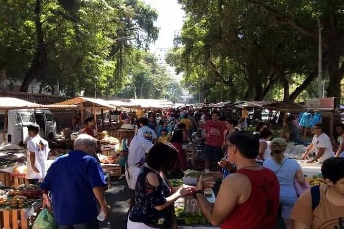 Sunday Food Tour: History, Culture & All-Inclusive Experience. - Starting at Feira da Glória: Pastel, Sugarcane Juice, and Live Music