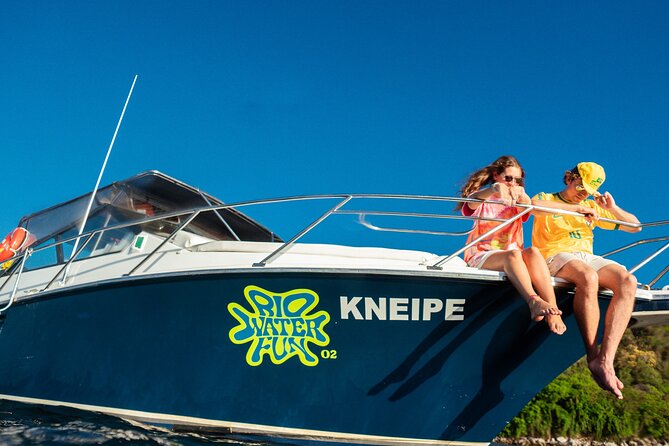 Sunset Boat Tour with Beer, Water, Soda and Snacks included - Adao E Eva Beach Swim Break: The Real Payoff