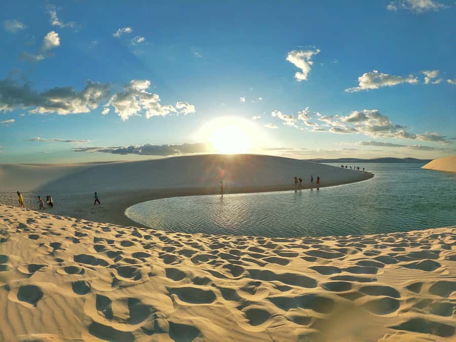 Sunset Experience in Bonita Lagoon - Half-day timing from Barreirinhas to Bonita Lagoon