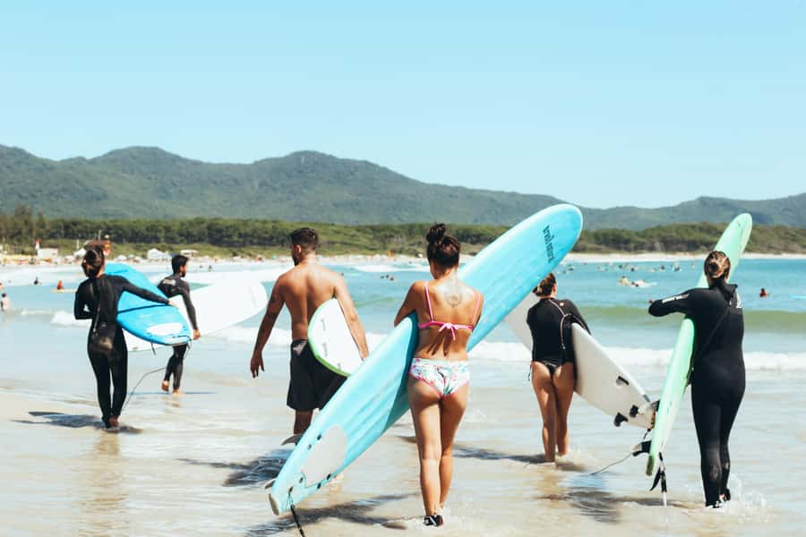 Surfing Lesson with Sea Wolf - Gear included, so you can travel lighter