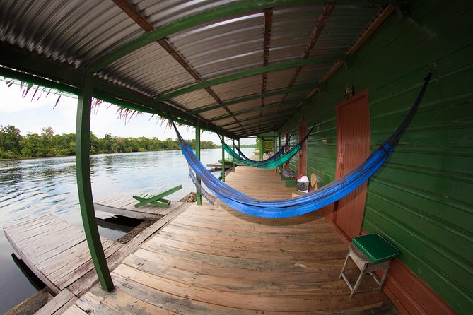 Taste of the Amazon Jungle 3D-2N-A Amazon Tapiri Floating Lodge - A local family visit, tasting fruits, and a river swim before heading back