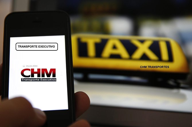 Taxi from Viracopos to Guarulhos - CHM Transportes - Arriving at Guarulhos: Rod. Hélio Smidt Drop-Off