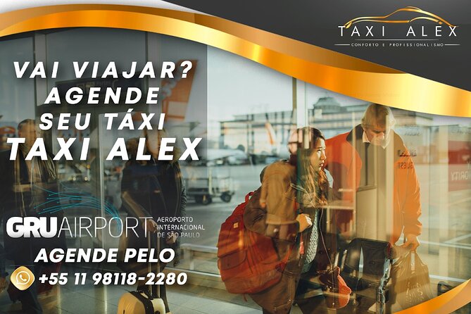 Taxi to Airports and Travel - Meeting Point and Hours: Timing that matches São Paulo reality