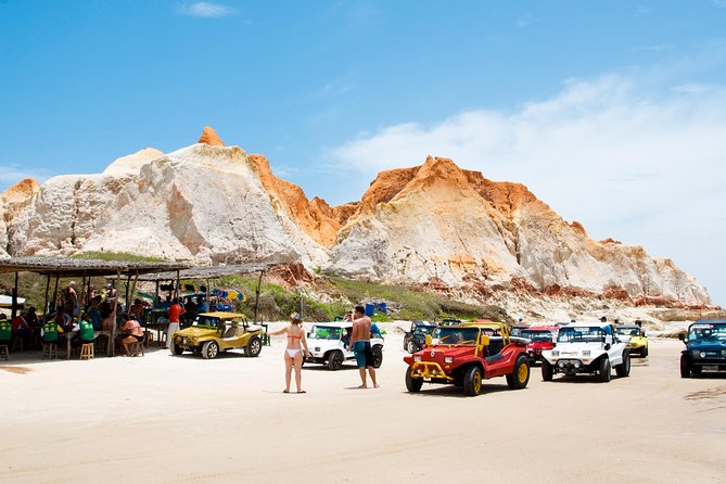 The colorful sands of Morro Branco beach - Full Day Tour - Price And Value: What $36.47 Buys You