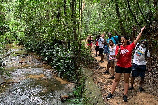 Tijuca Forest Hike - Waterfalls & Caves, Nature & Wild Life! - Entering the park at Floresta da Tijuca, then hitting Taunay Waterfall