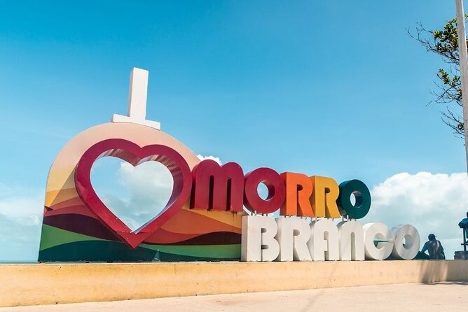 Tour 3 beaches in 1 day - Morro Branco: Red Sandstone Cliffs, Photo Angles, and Optional Buggy Power