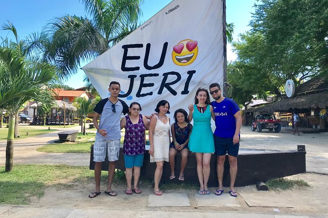 Transfer from Jeri JJD Airport to Jericoacoara Village - The ride itself: asphalt, then beach driving in a Toyota Hilux