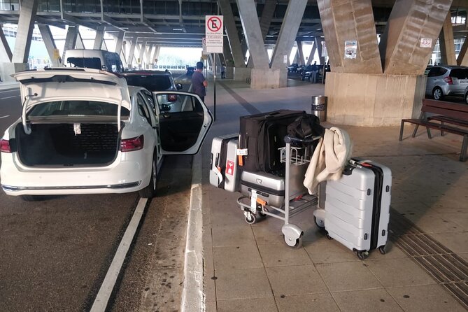 Transfer to Guarulhos Airport - up to 4 passengers sedan - How pickup works from the moment your flight lands