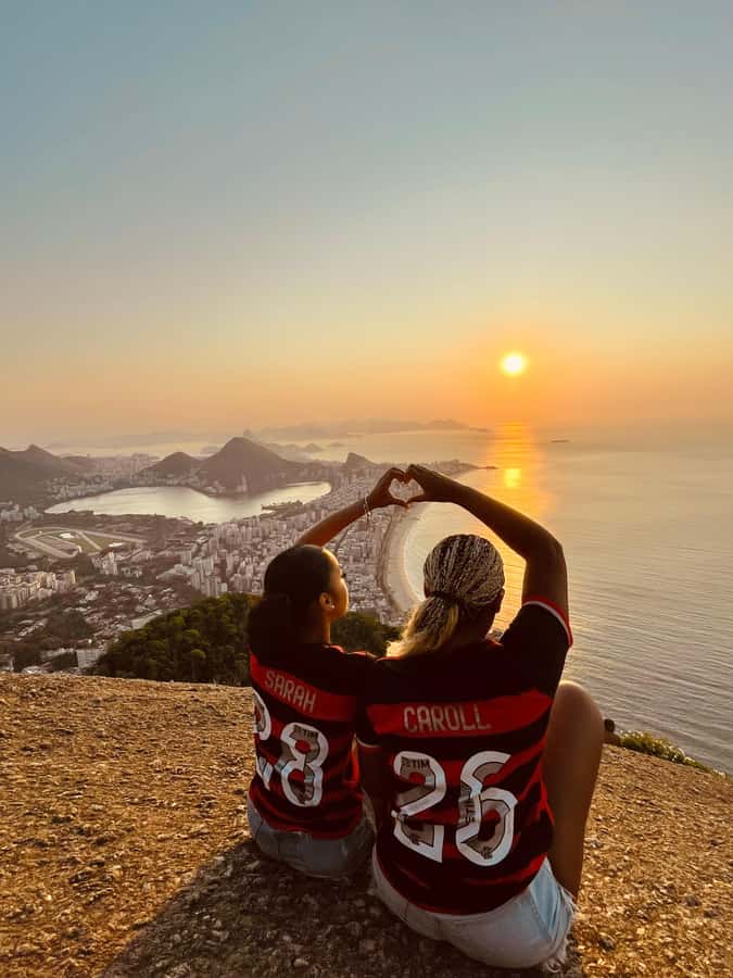 Vidigal Favela Tour - The viewpoints: Ipanema Beach and Morro Dois Irmãos from above Vidigal