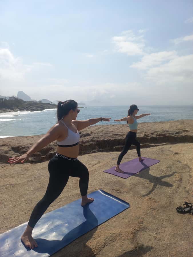 Yoga + Sound Healing - Ipanema Park - Vinyasa yoga component: breath-led flow for an energizing day